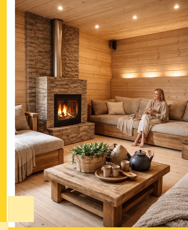 Проект бани с комнатой отдыха в Павловском Посаде от 35567 р. | ЭриданПвл