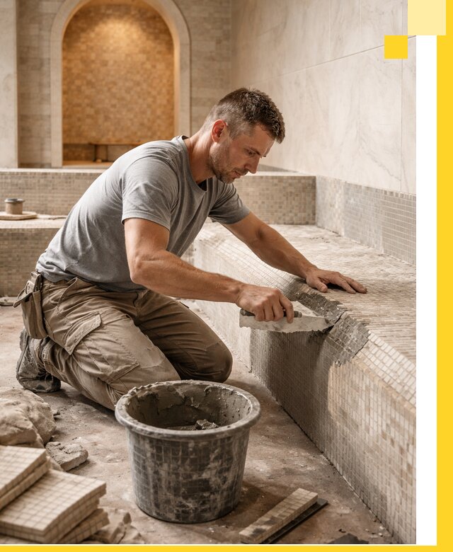 Строительство эксклюзивных хамамов под ключ в Павловском Посаде