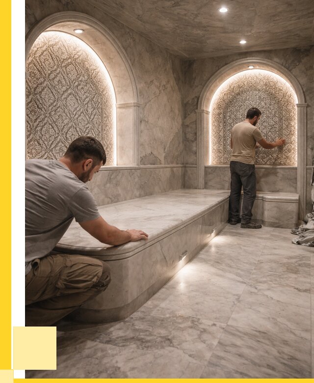 Турецкие бани под ключ в Павловском Посаде от 254050 р. | ЭриданПвл