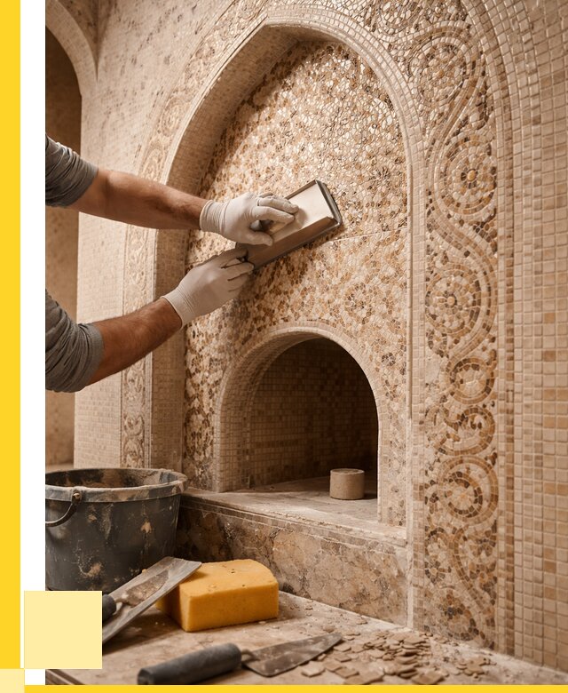 Мозаика для хамама в Павловском Посаде под ключ от 5081 р. | ЭриданПвл