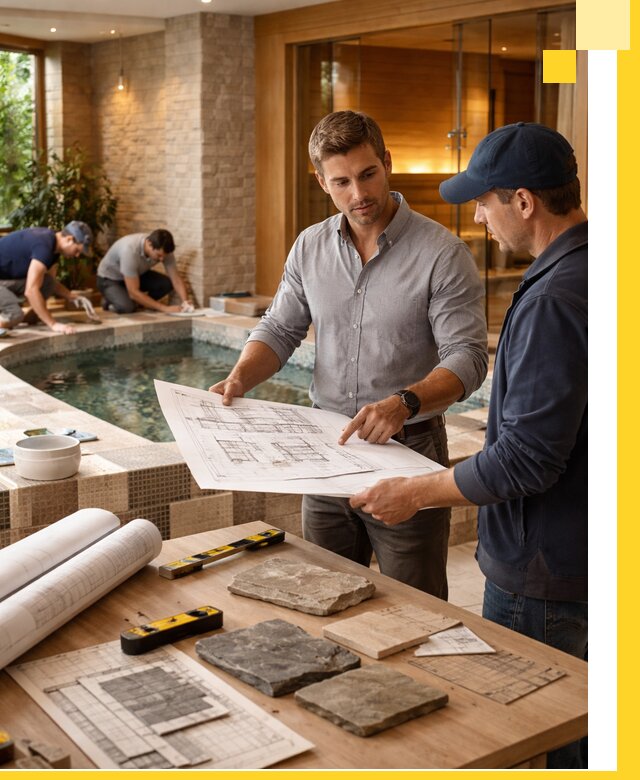 Проектирование SPA зон под ключ в Павловском Посаде с инженерией